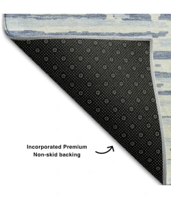 Addison Mayfield Blue AMF888 - 8ft. Round Rug