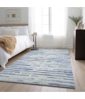 Addison Mayfield Blue AMF888 - 8ft. Round Rug