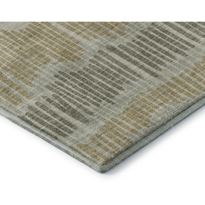 Addison Mayfield Brown AMF889 - 8ft. Round Rug