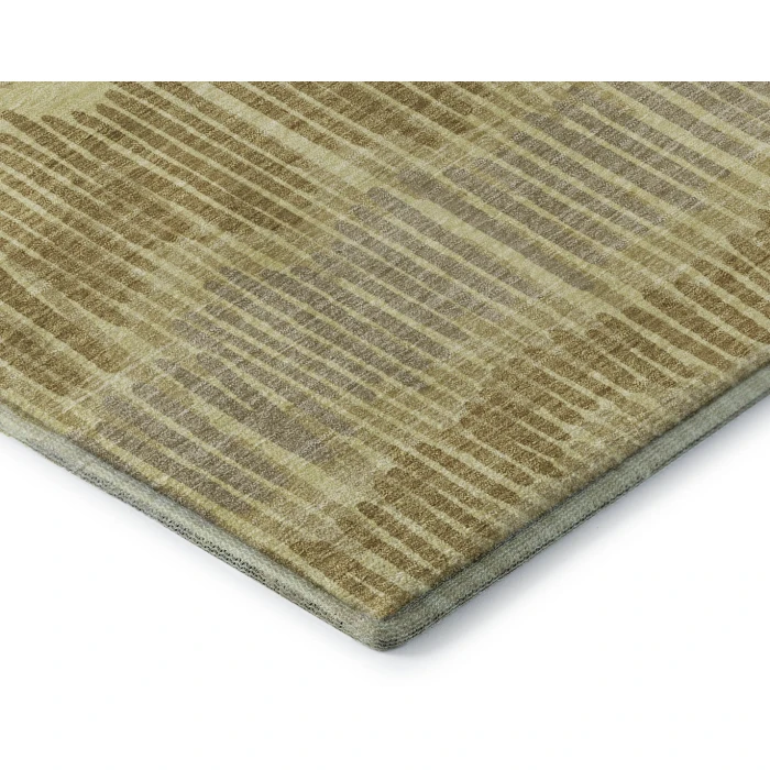 Addison Mayfield Gold AMF889 - 8ft. Round Rug