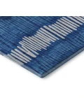 Addison Mayfield Blue AMF889 - 8ft. Round Rug