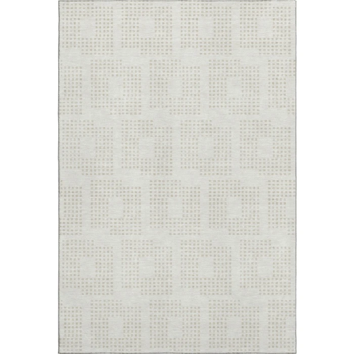 Addison Mayfield Ivory AMF890 - 8ft. Round Rug