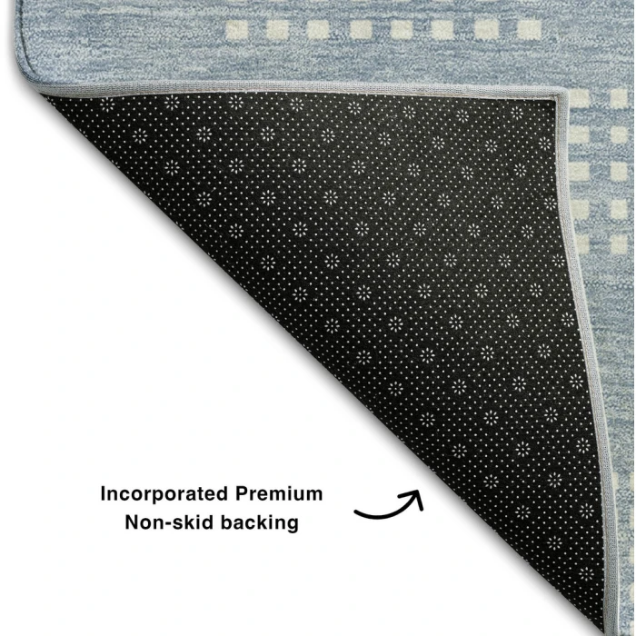 Addison Mayfield Blue AMF890 - 8ft. Round Rug