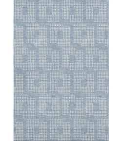 Addison Mayfield Blue AMF890 - 8ft. Round Rug