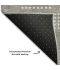 Addison Mayfield Brown AMF890 - 8ft. Round Rug