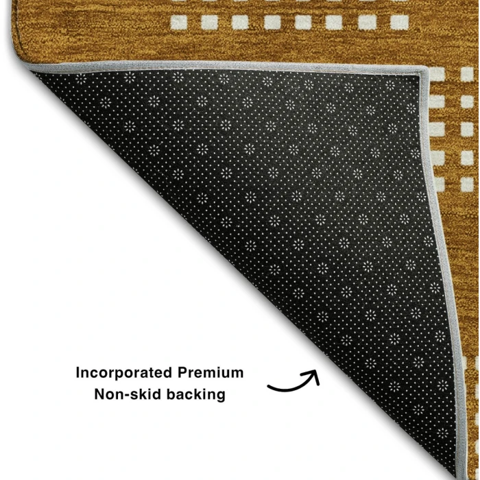Addison Mayfield Orange AMF890 - 8ft. Round Rug