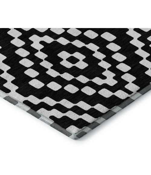 Addison Mayfield Black AMF891 8ft. x 10ft. Rect. Rug
