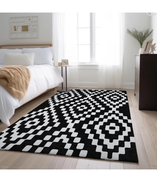 Addison Mayfield Black AMF891 8ft. x 10ft. Rect. Rug