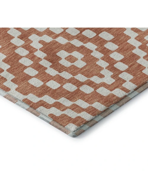 Addison Mayfield Orange AMF891 2ft. 3in. x 7ft. 6in. Rect. Rug