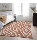 Addison Mayfield Orange AMF891 2ft. 3in. x 7ft. 6in. Rect. Rug