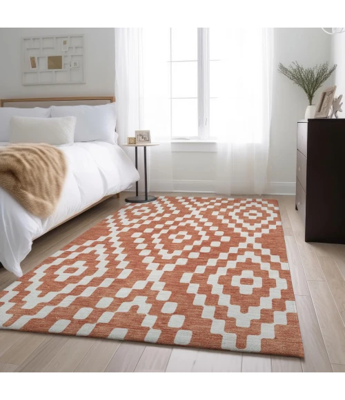 Addison Mayfield Orange AMF891 2ft. 3in. x 7ft. 6in. Rect. Rug