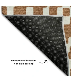 Addison Mayfield Orange AMF891 8ft. x 10ft. Rect. Rug