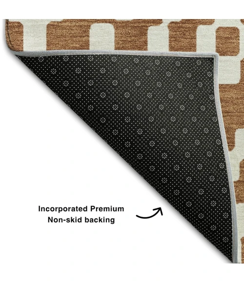 Addison Mayfield Orange AMF891 8ft. x 10ft. Rect. Rug