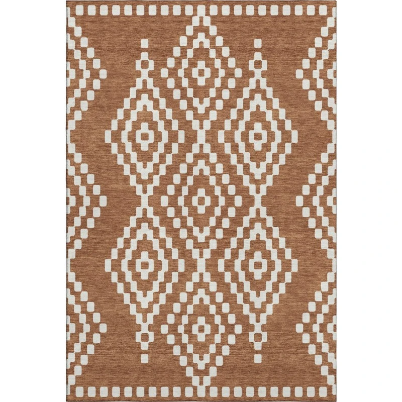 Addison Mayfield Orange AMF891 9ft. x 12ft. Rect. Rug