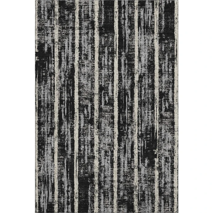 Addison Mayfield Black AMF892 - 8ft. Round Rug