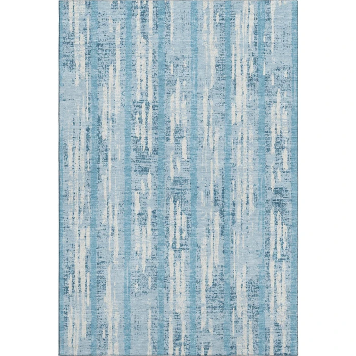 Addison Mayfield Blue AMF892 - 8ft. Round Rug