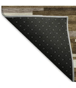 Addison Mayfield Brown AMF894 - 8ft. Round Rug