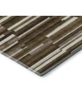 Addison Mayfield Brown AMF894 2ft. 3in. x 7ft. 6in. Rect. Rug