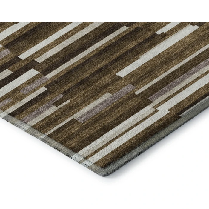 Addison Mayfield Brown AMF894 2ft. 3in. x 7ft. 6in. Rect. Rug
