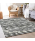 Addison Mayfield Gray AMF894 8ft. x 10ft. Rect. Rug