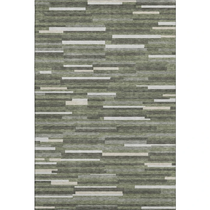 Addison Mayfield Green AMF894 - 8ft. Round Rug