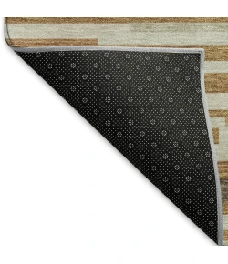 Addison Mayfield Orange AMF894 - 8ft. Round Rug
