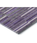 Addison Mayfield Purple AMF894 2ft. 3in. x 7ft. 6in. Rect. Rug