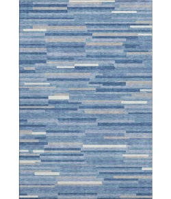 Addison Mayfield Blue AMF894 - 8ft. Round Rug