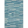 Addison Mayfield Teal AMF894 2ft. 3in. x 7ft. 6in. Rect. Rug