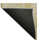 Addison Mayfield Gold AMF895 - 8ft. Round Rug