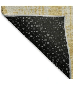 Addison Mayfield Gold AMF895 - 8ft. Round Rug