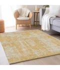 Addison Mayfield Gold AMF895 - 8ft. Round Rug