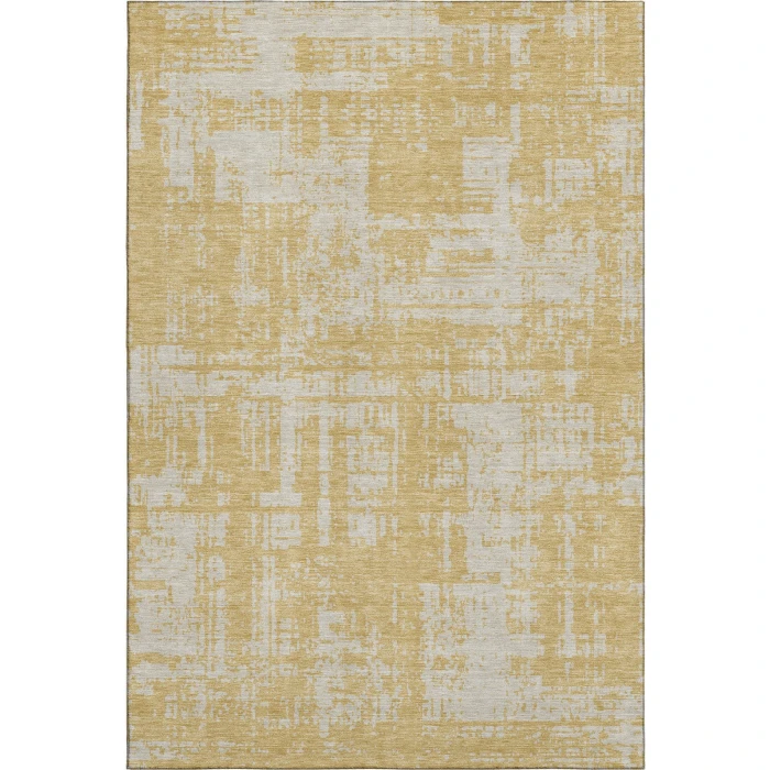 Addison Mayfield Gold AMF895 - 8ft. Round Rug