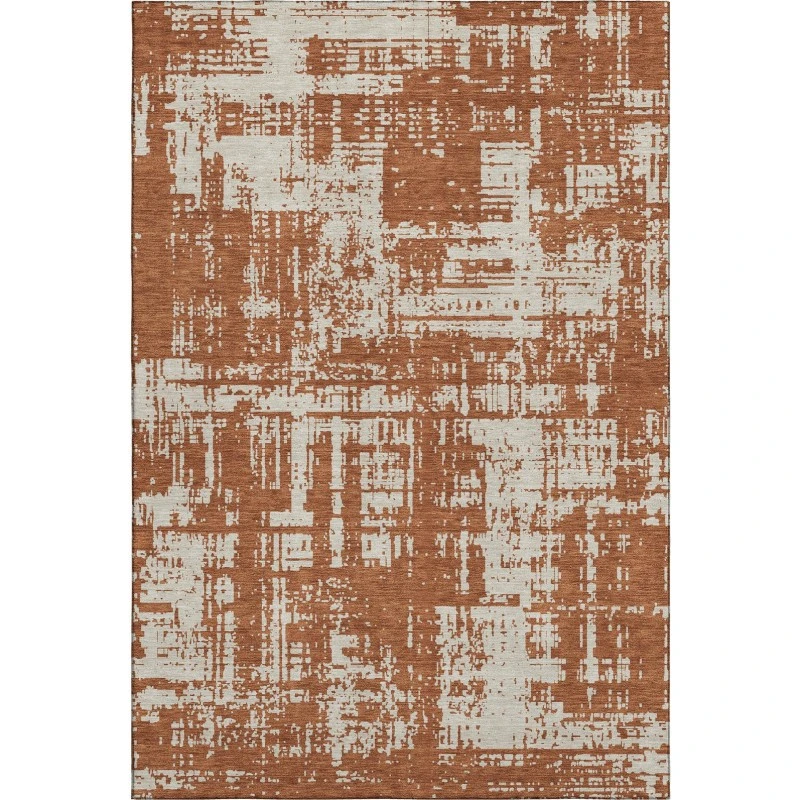Addison Mayfield Orange AMF895 9ft. x 12ft. Rect. Rug