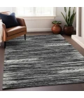 Addison Mayfield Black AMF896 2ft. 3in. x 7ft. 6in. Rect. Rug