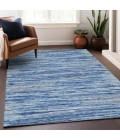 Addison Mayfield Blue AMF896 2ft. 3in. x 7ft. 6in. Rect. Rug