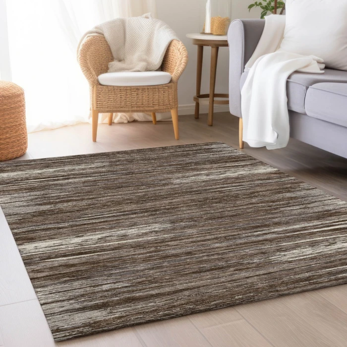 Addison Mayfield Brown AMF896 2ft. 3in. x 7ft. 6in. Rect. Rug
