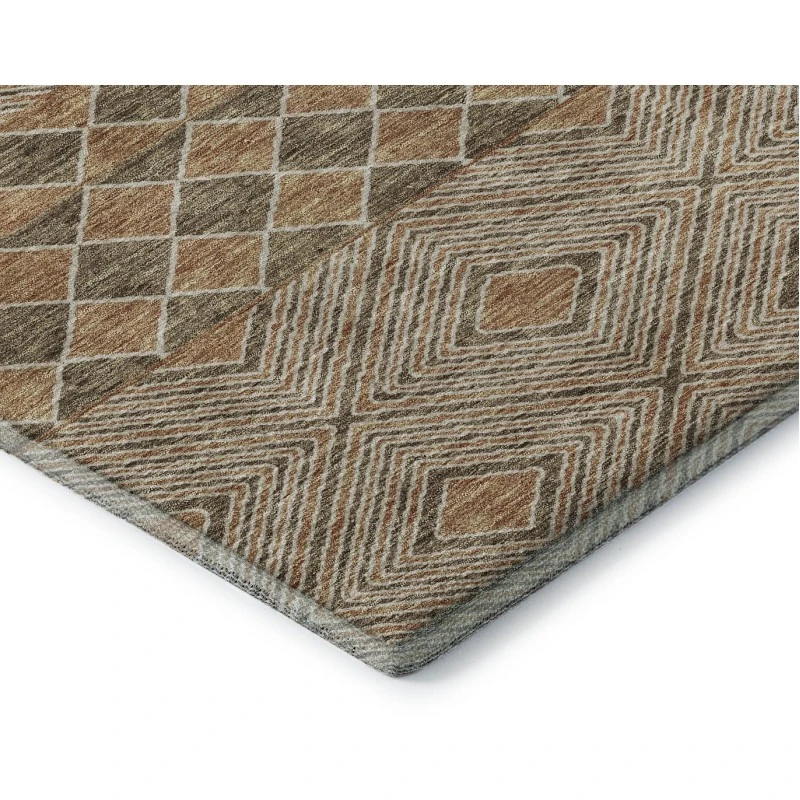 Addison Mayfield Brown AMF898 9ft. x 12ft. Rect. Rug