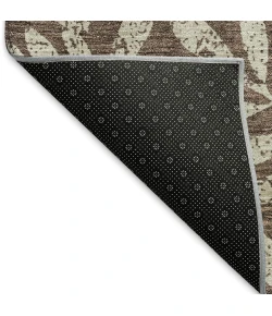 Addison Mayfield Brown AMF899 - 8ft. Round Rug