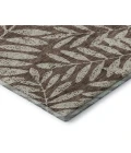 Addison Mayfield Brown AMF899 - 8ft. Round Rug