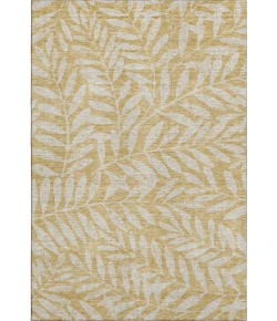 Addison Mayfield Gold AMF899 - 8ft. Round Rug