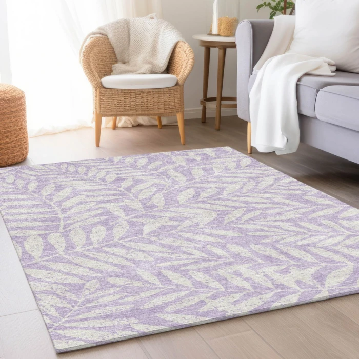 Addison Mayfield Purple AMF899 2ft. 3in. x 7ft. 6in. Rect. Rug