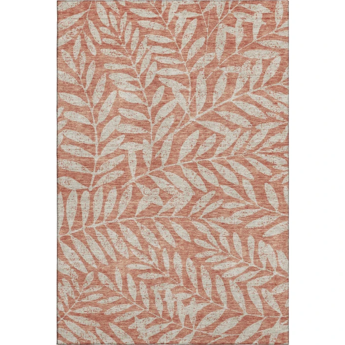 Addison Mayfield Orange AMF899 - 8ft. Round Rug