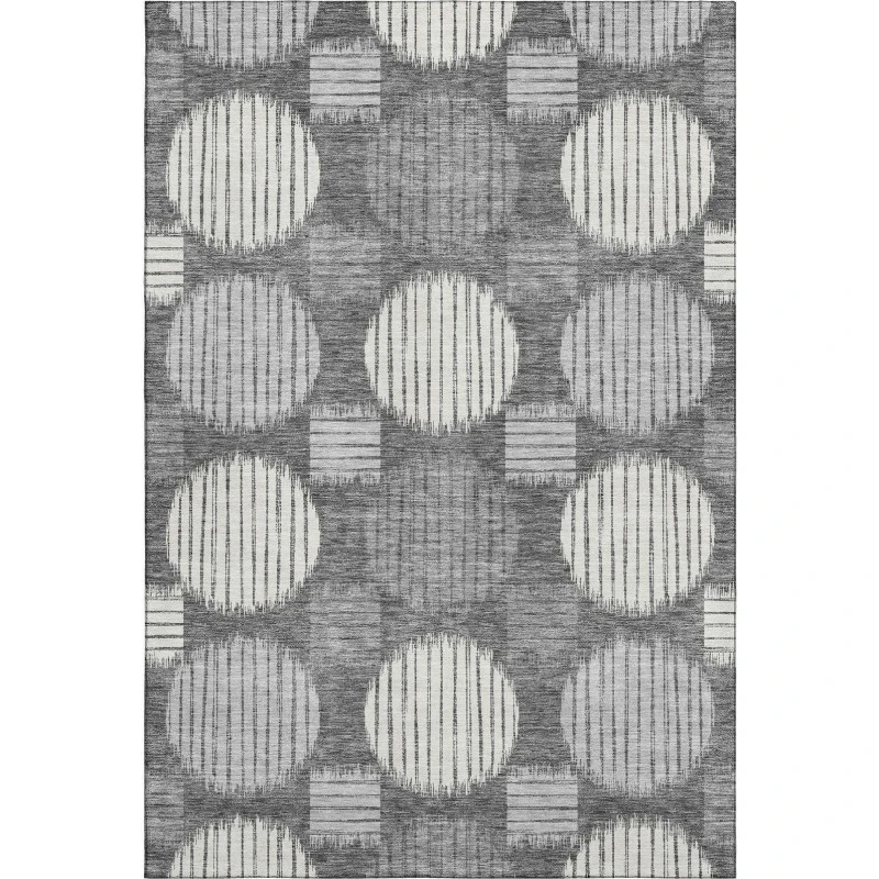 Addison Mayfield Gray AMF900 2ft. 3in. x 7ft. 6in. Rect. Rug
