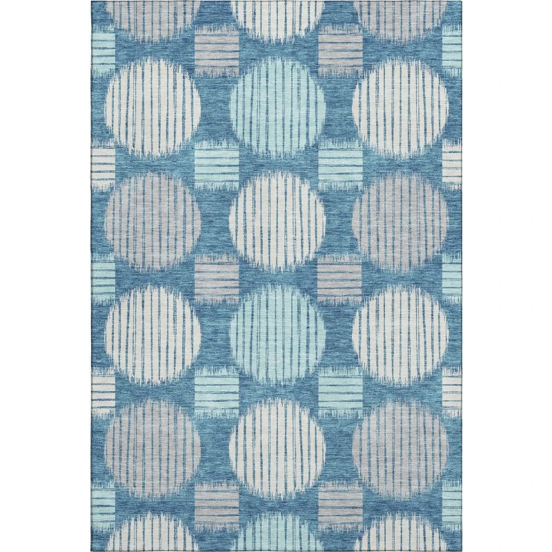 Addison Mayfield Teal AMF900 5ft. x 7ft. 6in. Rect. Rug