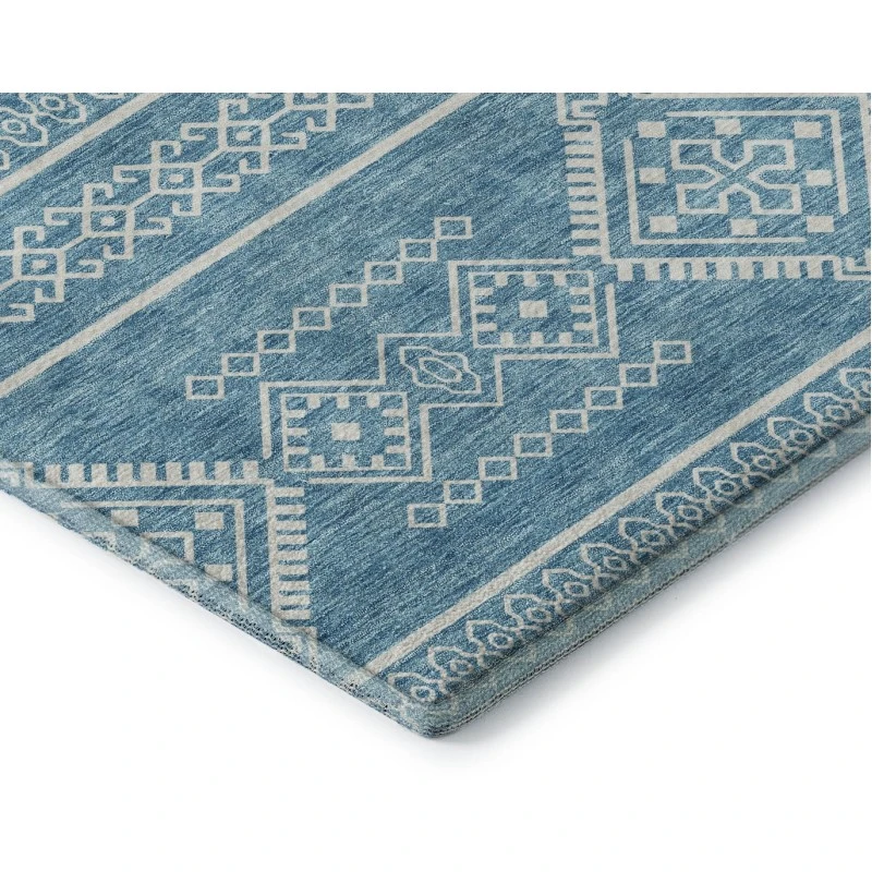 Addison Mayfield Teal AMF901 5ft. x 7ft. 6in. Rect. Rug