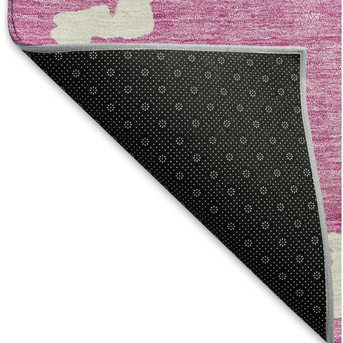 Addison Mayfield Pink AMF902 - 8ft. Round Rug