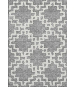 Addison Mayfield Gray AMF902 - 8ft. Round Rug