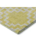 Addison Mayfield Gold AMF902 - 8ft. Round Rug