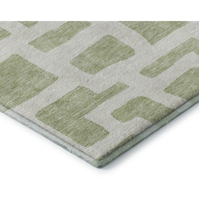 Addison Mayfield Green AMF903 - 8ft. Round Rug